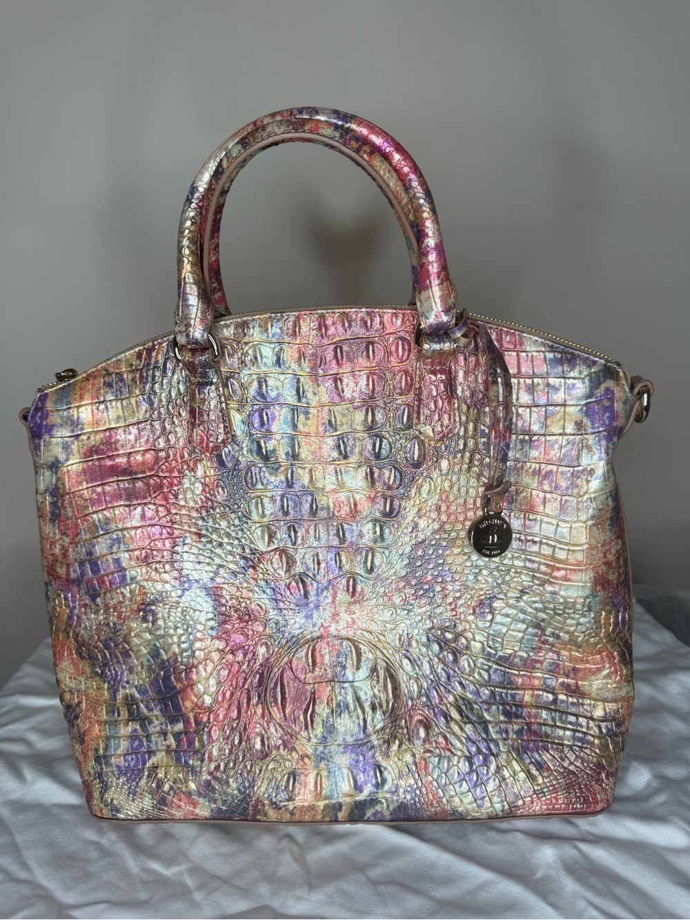 Brahmin Large Duxbury Satchel Harvest Melbourne - Picture 1 of 6